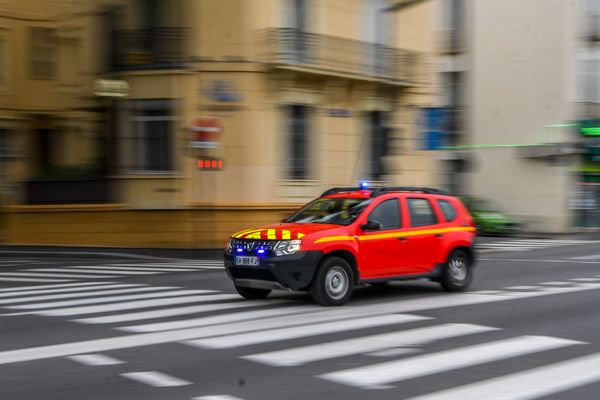 Un véhicule des sapeurs-pompiers des Pyrénées-Orientales, le 12 mai 2020 à Perpignan (photo d'illustration). 