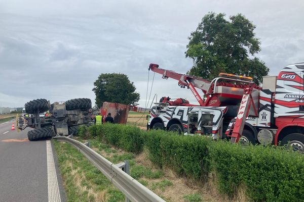 Un accident de la route impliquant deux véhicules s'est produit ce 31 juillet 2023 à 6 h 45