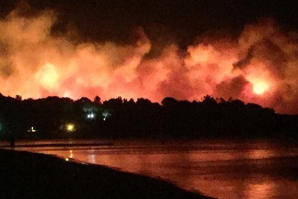 Incendie à Bormes les Mimosas