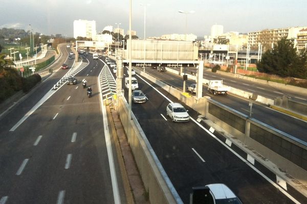 Le trafic est fluide à 8 h ce mercredi matin, le tunnel sud est ouvert depuis 5h15. Il devrait voir passer 30 000 véhicules chaque jour.