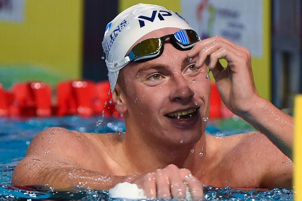 Les Mondiaux en petit bassin se sont achevés dimanche 16 décembre à Hangzou (Chine) sans nouvelle médaille David Aubry et Damien Joly mais David Aubry a signé le record de France du 1 500 m en 14'23''44. Photo d'archives.