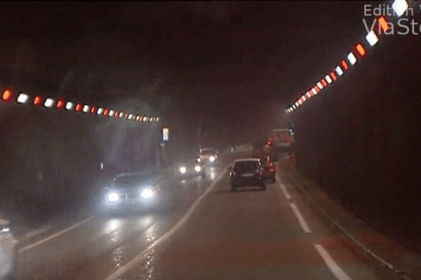 Tunnel de Bastia, le 20 janvier 2014