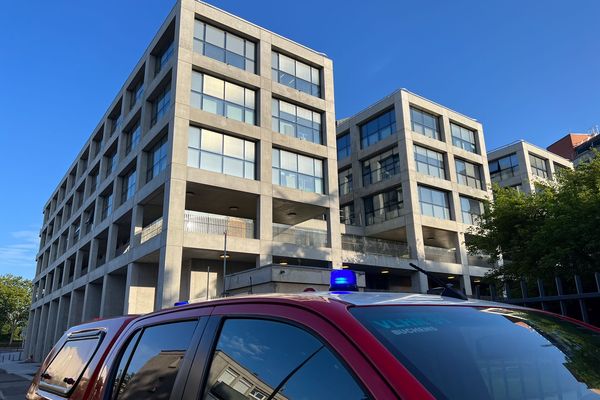 Incendie à l'Hôtel de région de Toulouse