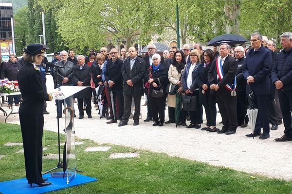 Commémoration du génocide arménien au parc Mistral à Grenoble