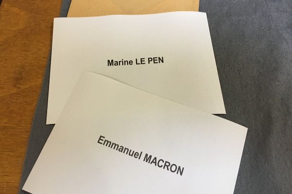 Bulletins Macron-Le Pen du second tour de la Présidentielle 2017