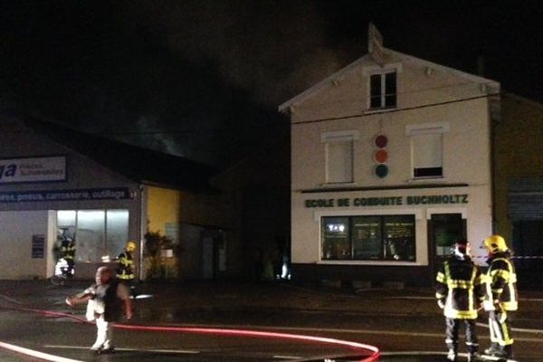 Le sinistre a mobilisé une cinquantaine de sapeurs-pompiers