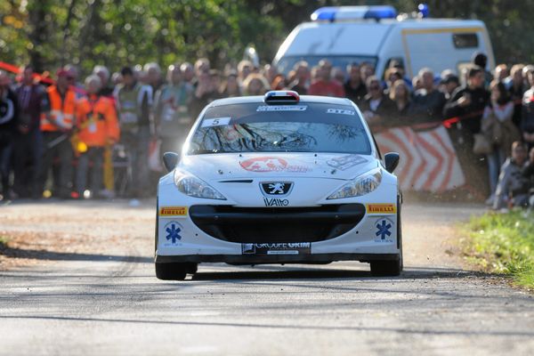 Critérium des Cévennes - les équipages dans la course - archives.