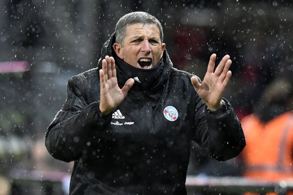 Thierry Laurey, entraîneur du RCSA