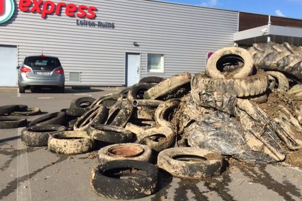 Des grandes surfaces ont été visées par les manifestations agricoles