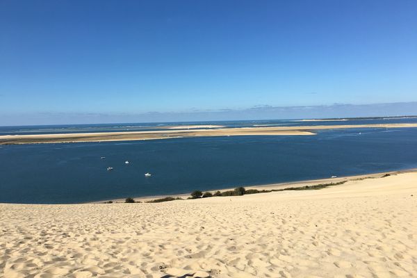 Une des plus belle vue du monde depuis la dune du Pilat...