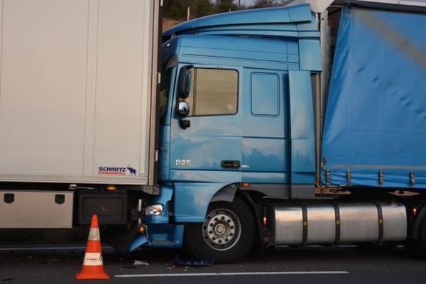 Collision sur l'A9 le 7 janvier 2014