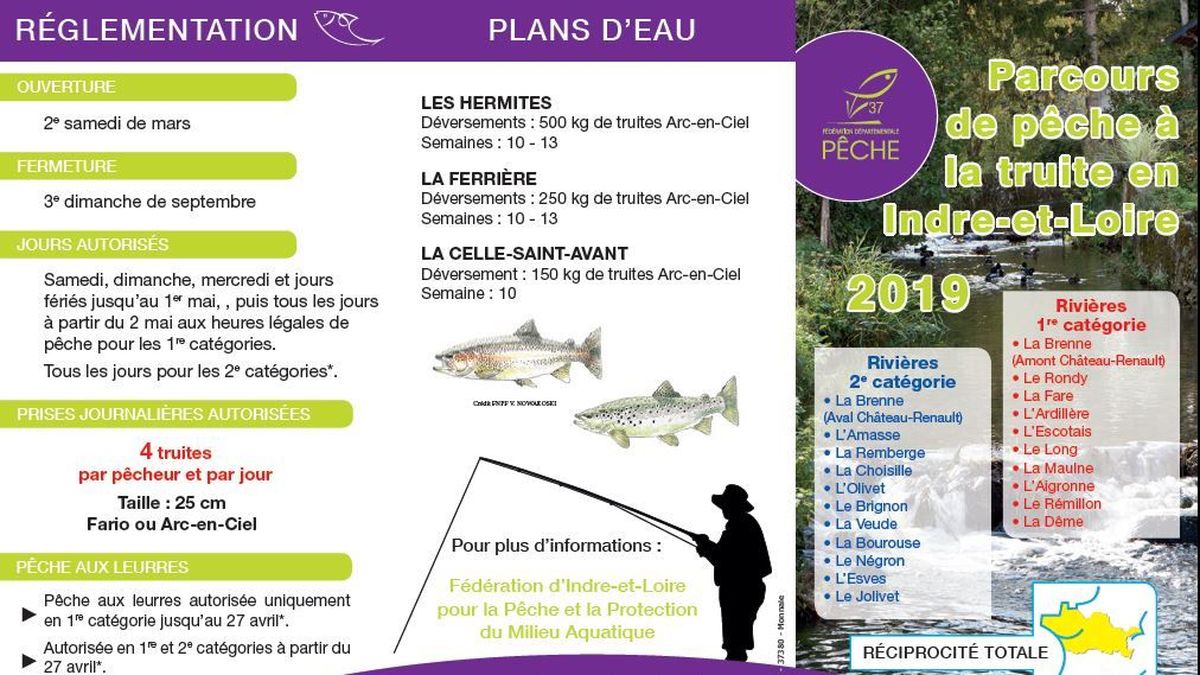 ouverture peche 2019 truite