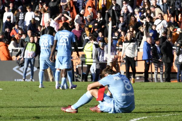 Les Ajacciens n'ont pas réussi à ramener de points de Lorient.