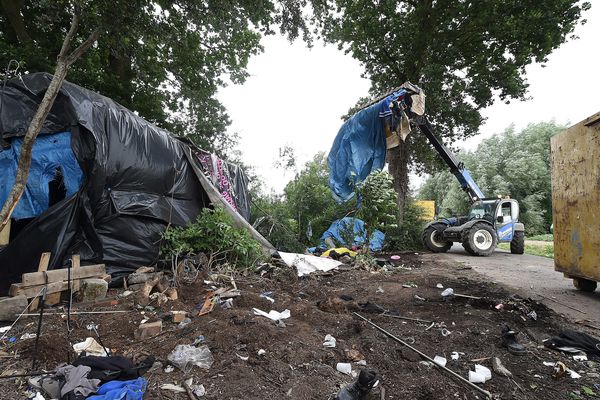 Un premier camp avait été démantelé à Steenvoorde, l'an dernier. 