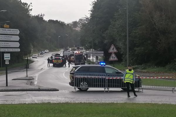 Un dispositif de gendarmerie autour du collège Aturri de Saint-Pierre d'Irube