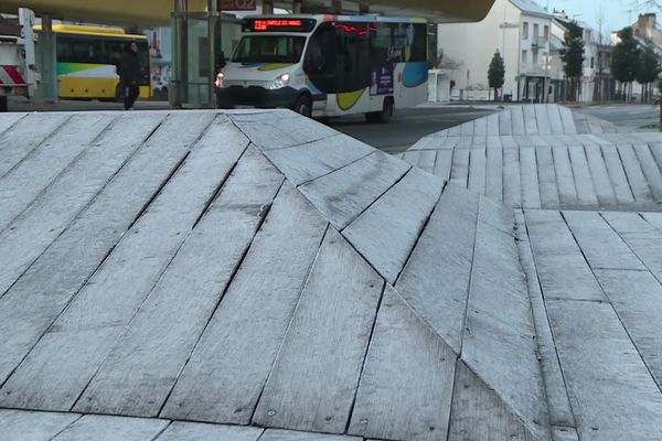 Le verglas rend la circulation difficile ert dangereuse ce vendredi 20 janvier en Loire-Atlantique comme ici à Saint-Nazaire