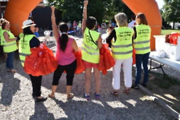 Ambiance sportive déjà lors de la première édition de la journée "Agir pour adoucir".