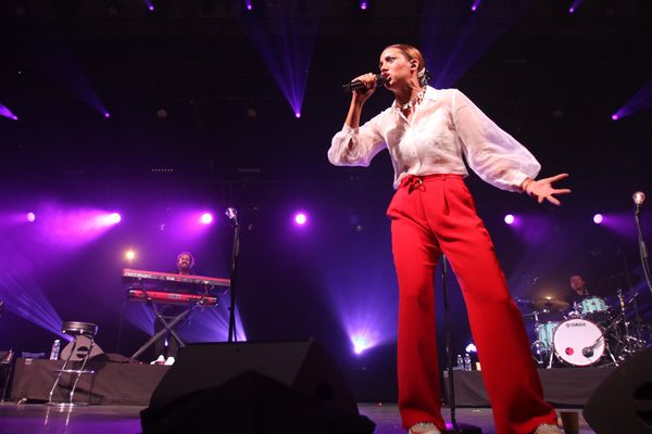 Kimberose en 2019 lors de la 42ème édition du festival Jazz in Marciac.