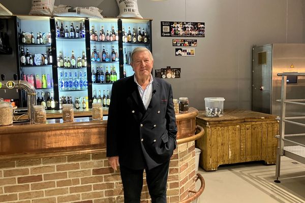 André Pecqueur, le PGG des brasseries Goudale, Saint-Omer et des transports TSA, un homme heureux