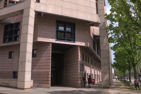 L'entrée de la Cité Judiciaire à Dijon (archives)