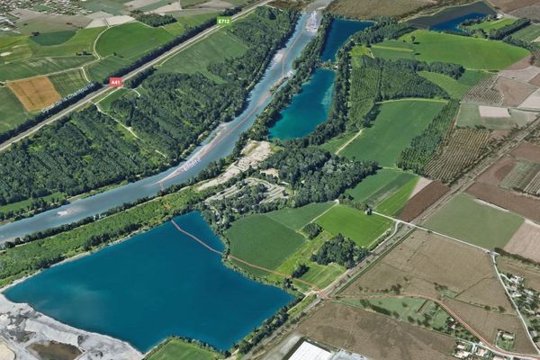 La pollution a eu lieu sur la commune de La Pierre en Isère.