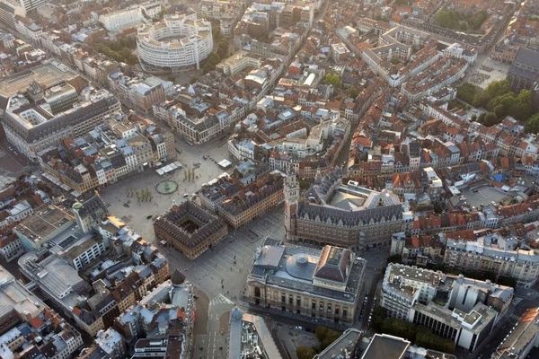 Image d'illustration, Lille vue du ciel 