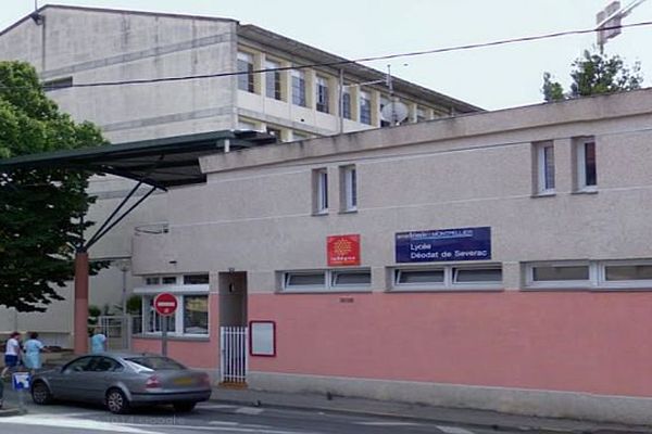 Céret (Pyrénées-Orientales) - lycée Déodat de Séverac - archives