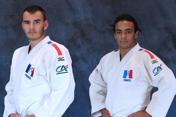 Nathan Petit (-81kg), Hélios Latchoumanaya (-90kg) - Équipe de France de parajudo