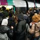 Gare du Nord sur la plateforme du RER B