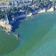 Phénomène de bloom le long du littoral