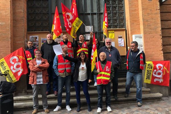 Ce matin à 9h30, les syndicalistes n'avaient toujours pas accès aux locaux de la Maison du peuple, malgré la décision de justice.