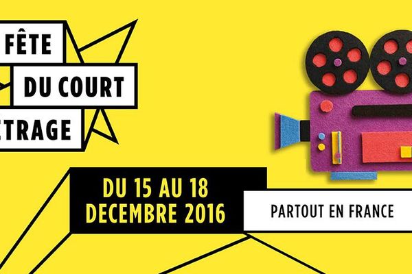 L'affiche de la Fête du court métrage