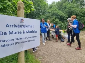 Sixième édition de la marche Marie à Mathias dimanche 2 juin. Huit ou seize kilomètres pour relier Saint-Julien-lès-Metz à Ancy-Dornot.