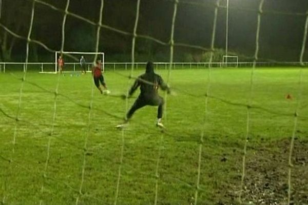 Les Dieppois s'entraînent avant d'affronter Nantes en Coupe de France.