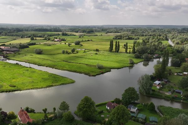 Le marais audomarois fait partie des 19 sites sélectionnés dans le cadre du "loto de la biodiversité" 2024.