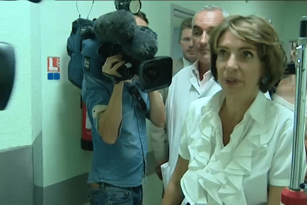 Marisol Touraine au chevet des urgences à Lyon - 6/7/15