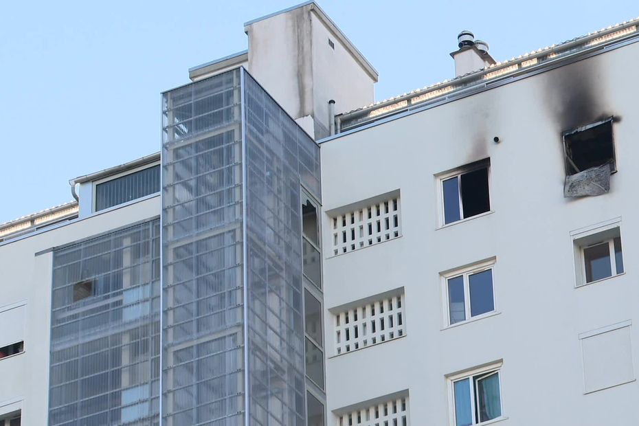 two women found dead in the fire in their apartment in the Grand Parc