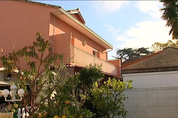 La maison d'Edith Scaravetti et Laurent Baca.