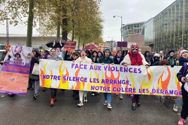 Ce 23 novembre était jour de manifestation contre les violences faites aux femmes.