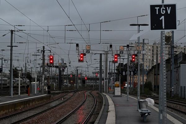 En gare de Rennes