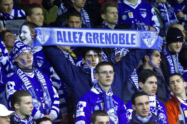 Les supporters du GF 38. 