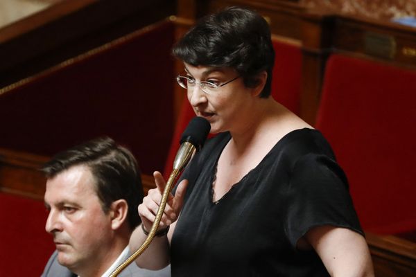 Muriel Ressiguier, ancienne députée LFI condamnée pour licenciement abusif. Image archives 2019.