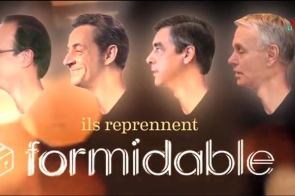 "Formidable" de Stromae, recomposé à partir des discours de François Hollande, Nicolas Sarkozy, François Fillon et Jean-Marc Ayrault.