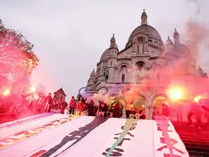 Le "Revers de la Médaille" organise ce jeudi une "contre cérémonie d'ouverture" des JO. Une manifestation avait été organisée le 15 décembre 2023. (Illustration)