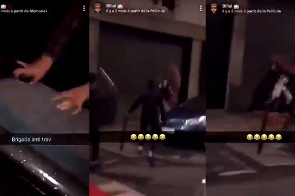 L'agression se serait déroulée il y a au moins deux mois, rue de la Jonquière (XVIIe arrondissement de Paris). Elle a été filmée et diffusée sur un réseau social.