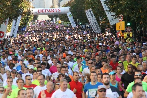 Départ du 10 km - RATJ 2014