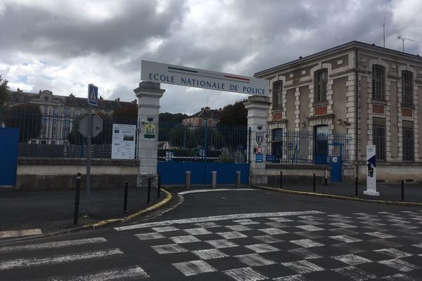 L'école de police de Périgueux en Dordogne.