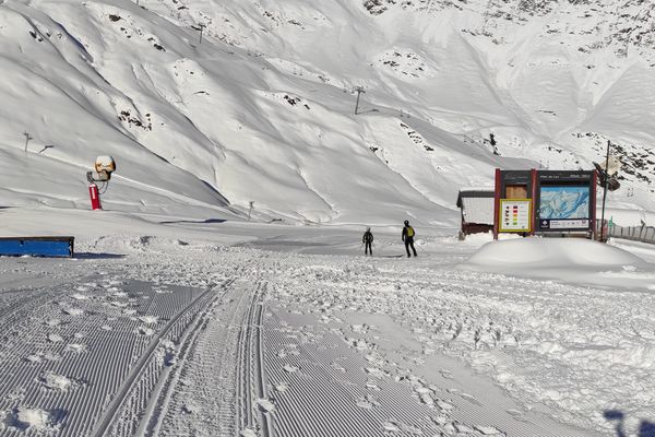 Les pistes balisées de la station pyrénéenne de Cauterets (65)