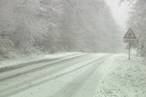 La neige pourrait faire son retour en plaine vendredi 10 dans la matinée (image d'illustration)