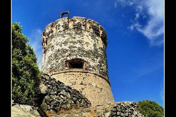 La tour génoise de la Parata, Iles Sanguinaires (Corse-du-Sud)